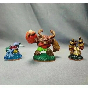 Skylanders Spyro's Adventures Giants Figures (x3) Zap, Tree Rex & Drill Sergeant